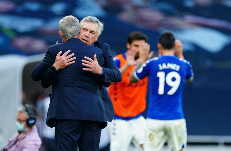 Athletic:对于安帅重回皇马,大部分埃弗顿球员感到惊讶和失望