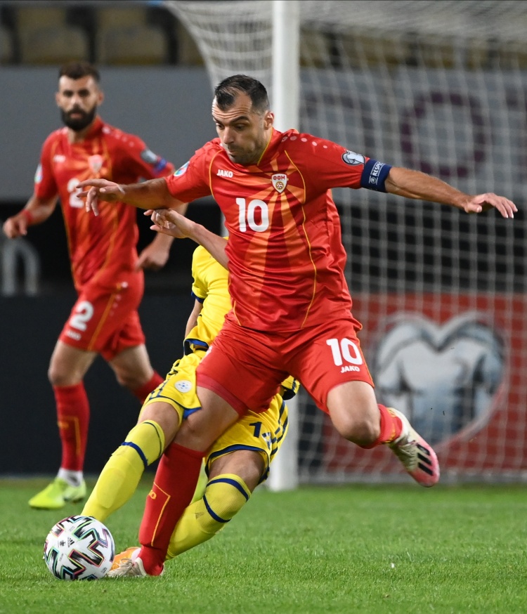 北马其顿欧洲杯26人名单:老将潘德夫领衔,埃尔玛斯在列