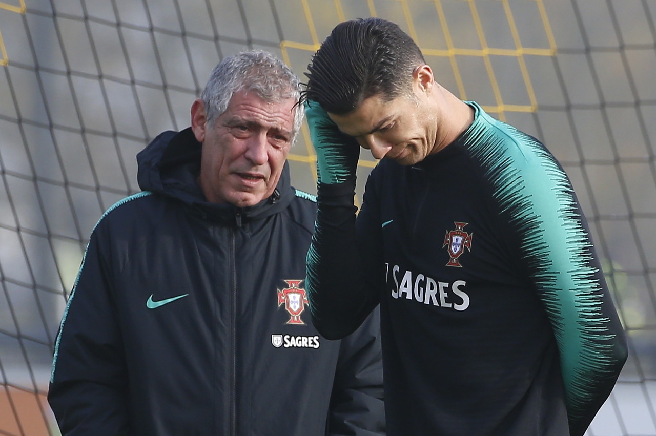 葡萄牙主帅桑托斯：如果C罗状态不佳，那他不得不担任替补