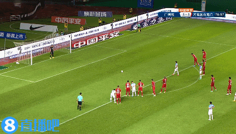 卡尔多纳替补造点，吉列尔梅主罚被扑补射偏出，广州城仍1-1河南