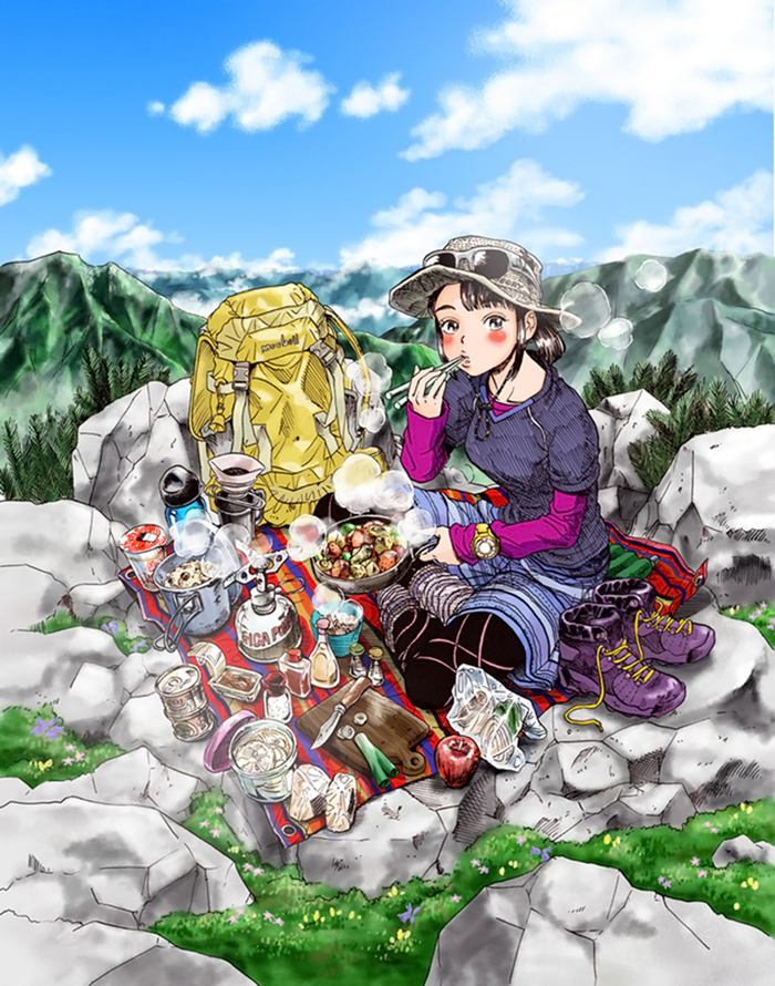 山与食欲与我漫画-山与食欲与我无删版