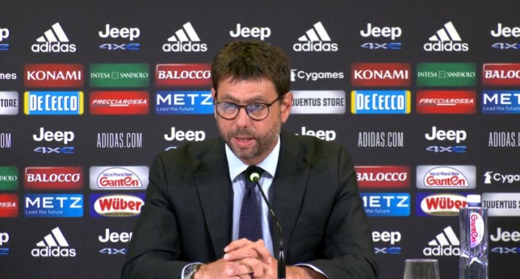 阿涅利：已收到获准参加欧冠的通知，我们不会害怕威胁