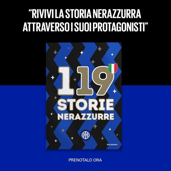 重温俱乐部历史，国米即将发售新书《119个蓝黑军团的故事》