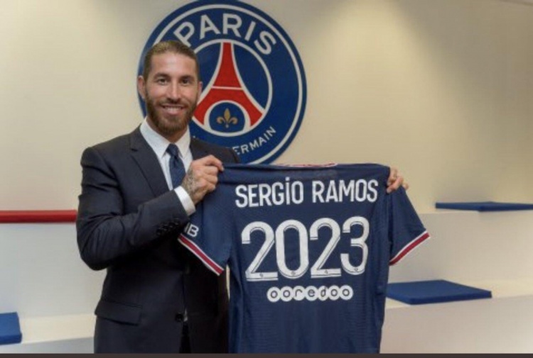 拉莫斯签约巴黎宣言：这是继续梦想的绝佳之地，要为赢得一切而战