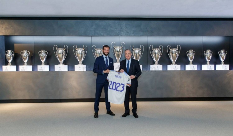 官方：皇马与纳乔续约至2023年