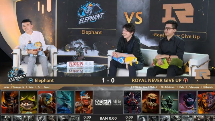 关键二代肉山团失利 TA带盾起节奏 RNG击败Elephant扳平比分