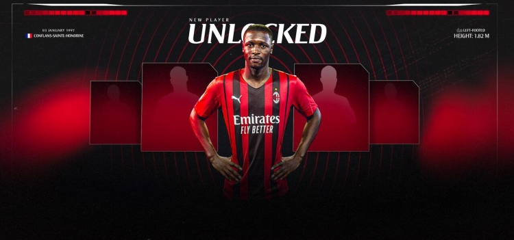 官方：AC米兰与巴洛-图雷签约至2025年，新赛季身披5号球衣