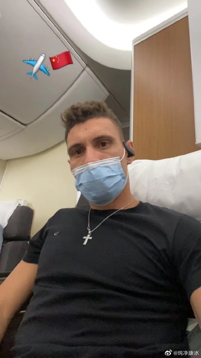 莫伊塞斯即将回归山东泰山，预计今天下午抵达中国