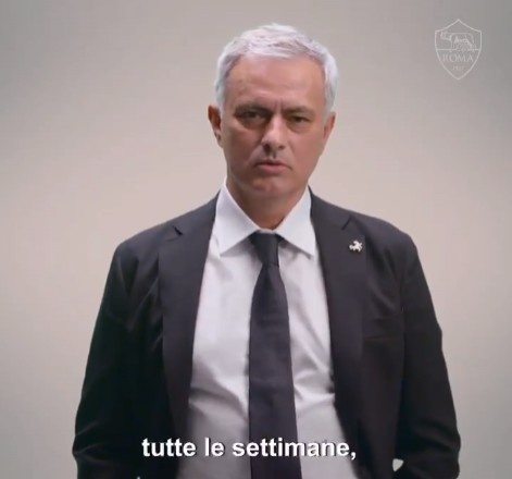 穆帅：渴望每周听到罗马队歌，以前我就非常喜欢这首歌