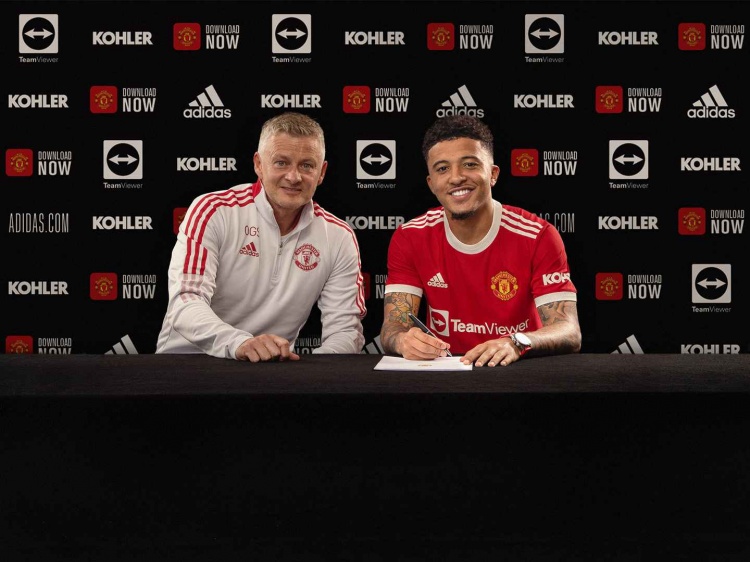 索帅：桑乔将成为曼联不可或缺的球员，给球队带来速度和创造力