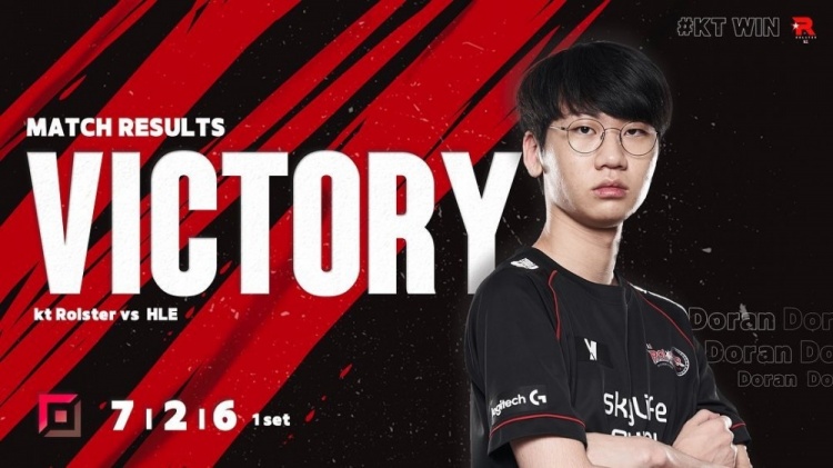 LCK今日赛果:KT击败HLE摆脱倒二 NS击败BRO豪取五连胜。