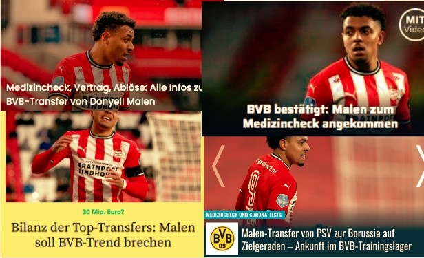 德甲今日头版：多特即将官宣马伦 莱万连任德国足球先生