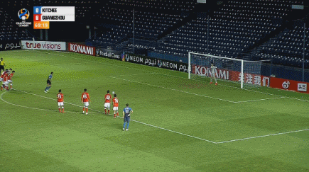 张子立手球送点，德扬点射破门刷新亚冠历史进球纪录