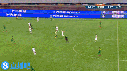 张玉宁凌空世界波破门,国安1-0申花