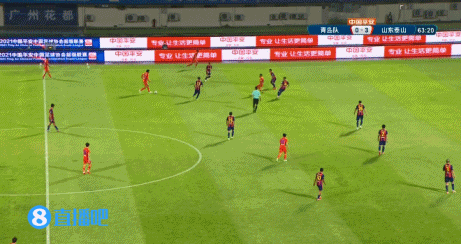 德尔加多、段刘愚各入一球,山东5-0领先青岛