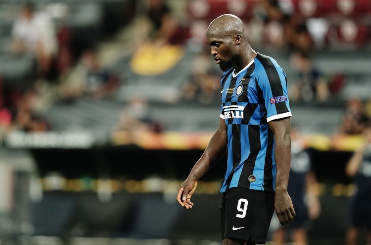 电讯报:国米不排除出售卢卡库,并为他标价1亿英镑