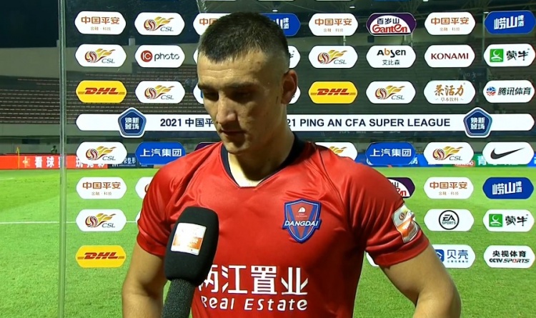 图尔苏诺夫:胜利源于赛前准备很充分 中超的水平比较高