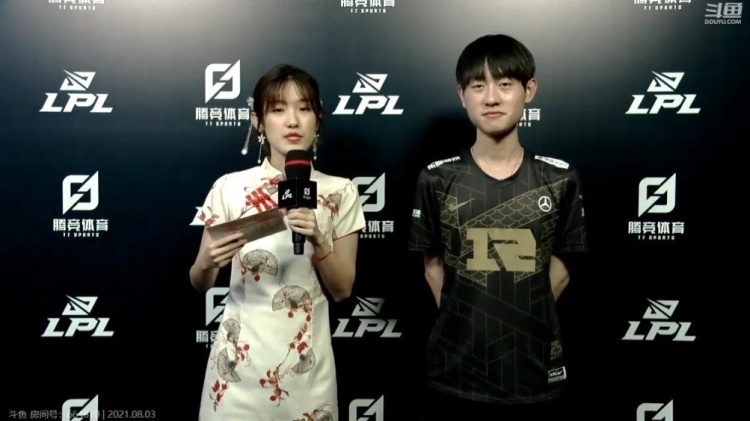 RNG英文流采访ming:三年没赢过BLG了,打好一点,尽可能赢下来