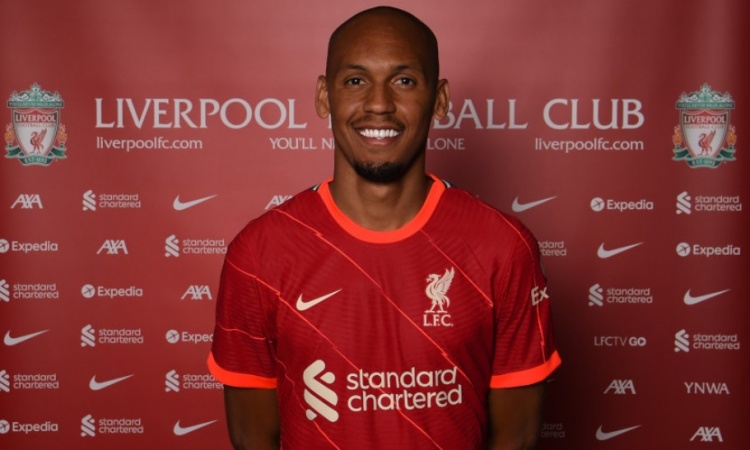 官方:利物浦与法比尼奥续签长约