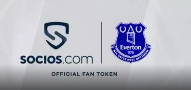 官方:国米主赞助商Socios.com与埃弗顿也签署了赞助协议