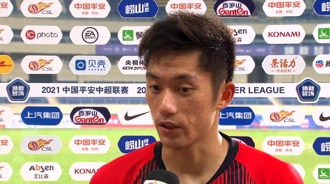 张华晨：连场进球很开心，争取为海港进更多球