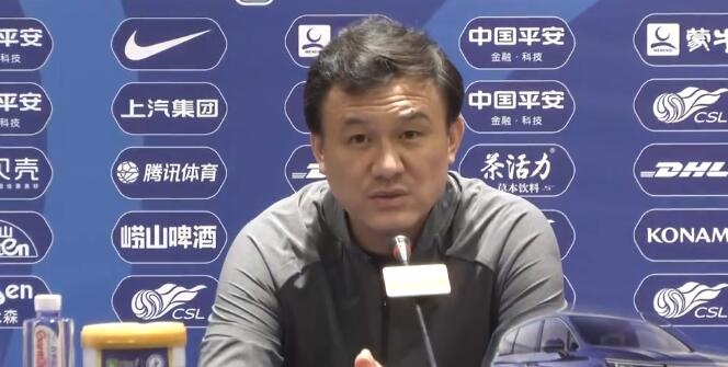 郝伟:希望球队打好本阶段最后一场联赛,也希望国脚不要受伤