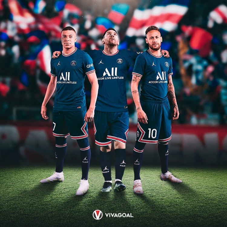 ⚽巴黎三叉戟欧冠数据：共263场188球90助攻5次冠军?