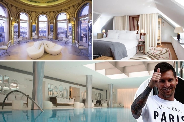壕！世体：梅西在巴黎市中心所住酒店费用高达每晚17000镑