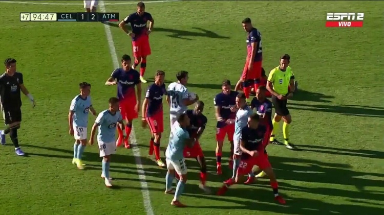 来火气了！塞尔塔马竞球员爆发冲突