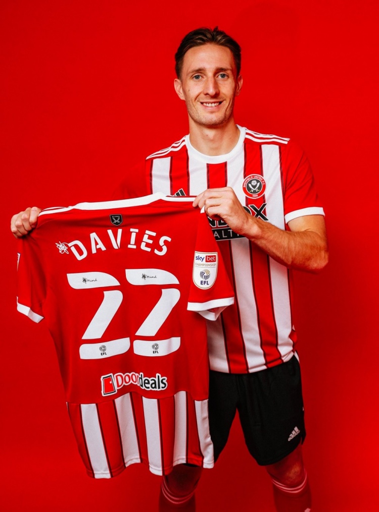 本-戴维斯:加盟谢菲联为了更多的上场机会 今后还想回到利物浦