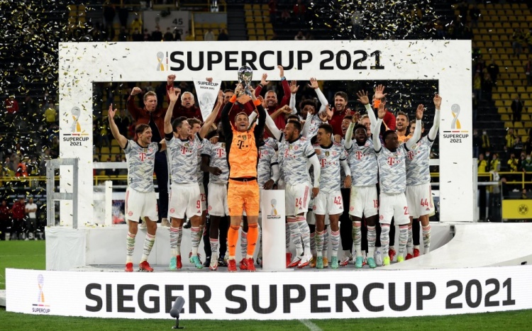 拜仁德超杯胜多特,纳帅获得执教生涯首冠