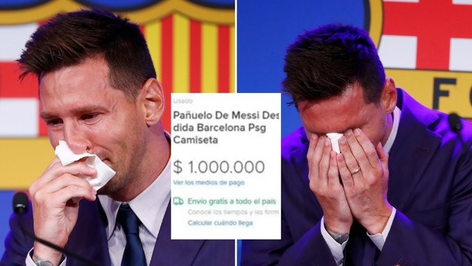 外媒:梅西纸巾拍卖者声称其中含有梅西基因,或许可用来克隆梅西