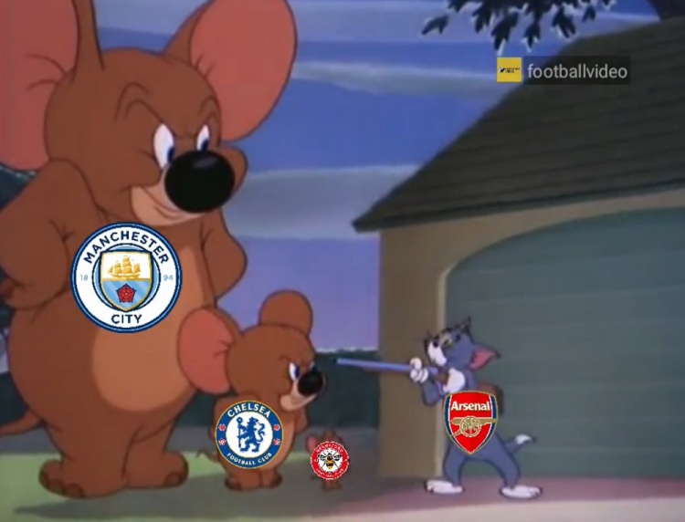 ??万能的猫和老鼠演绎,前三轮的阿森纳是这样式的...