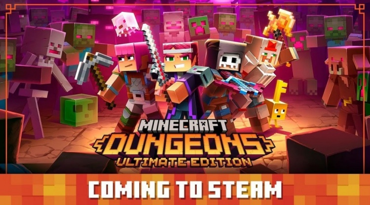 《我的世界:地下城》Steam页面上线:计划将在9月推出