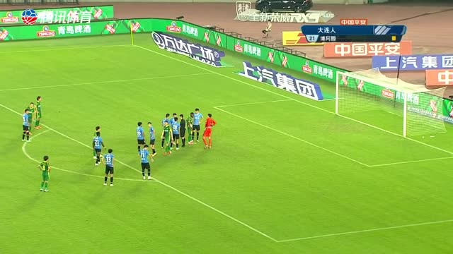 中超-朴成造点巴坎布点射破门 国安1-0险胜大连人