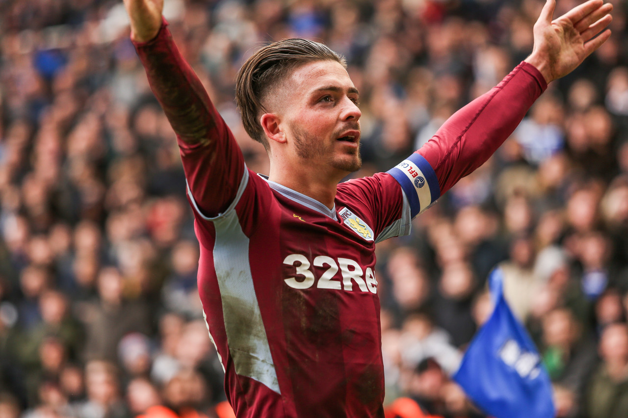 talkSPORT：格拉利什渴望加盟曼城，蓝月亮愿为其支付1亿镑的天价