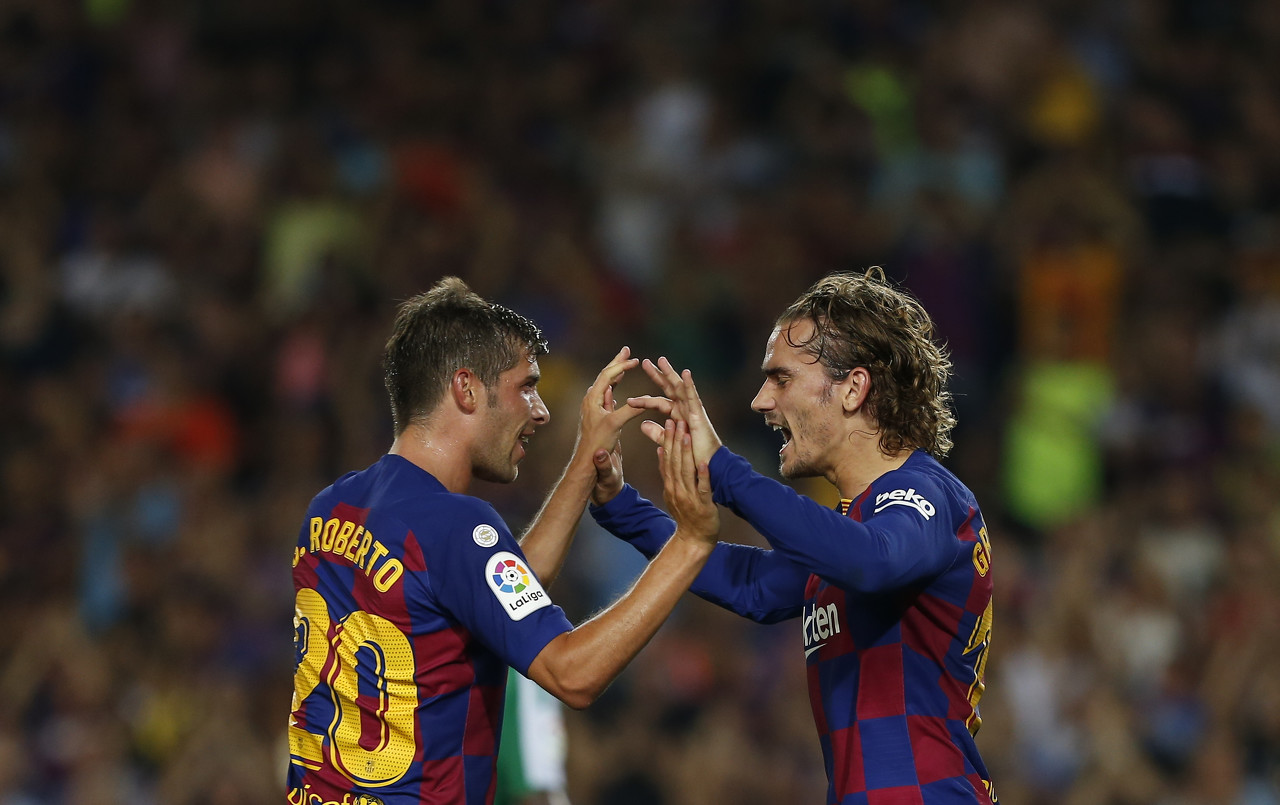 每体：罗贝托同意与巴萨降薪续约至2024年