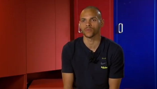 布莱斯维特:期待明天获得一些上场时间 球迷让足球变得特别