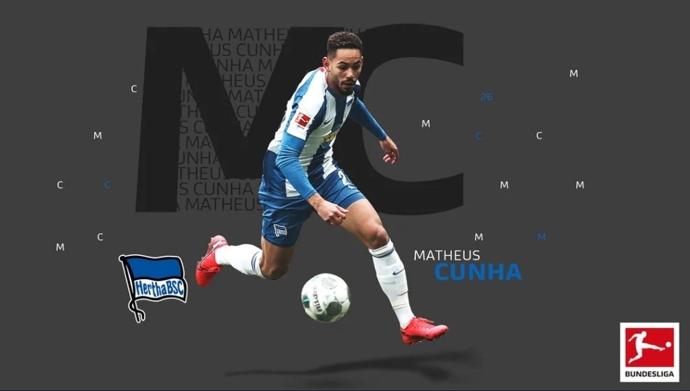 罗马诺:马竞接近签下柏林赫塔22岁中锋库尼亚