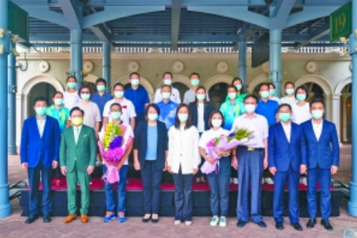 金沙中国感谢内地医护援澳核检