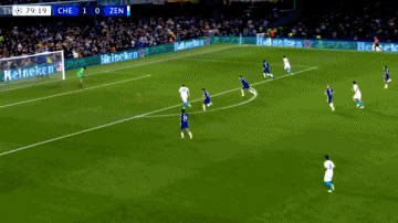 泽尼特反击，久巴门前良机空门不进