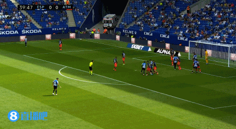 回头望月！德托马斯打入西班牙人赛季首球，1-0领先马竞！