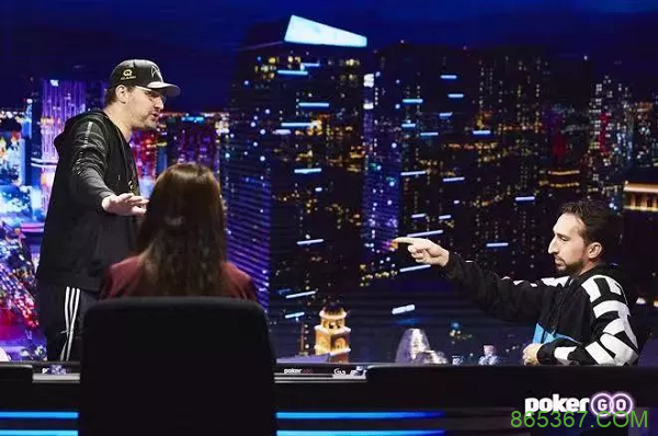 《深夜扑克》最新一集里Hellmuth因上头输掉了比赛