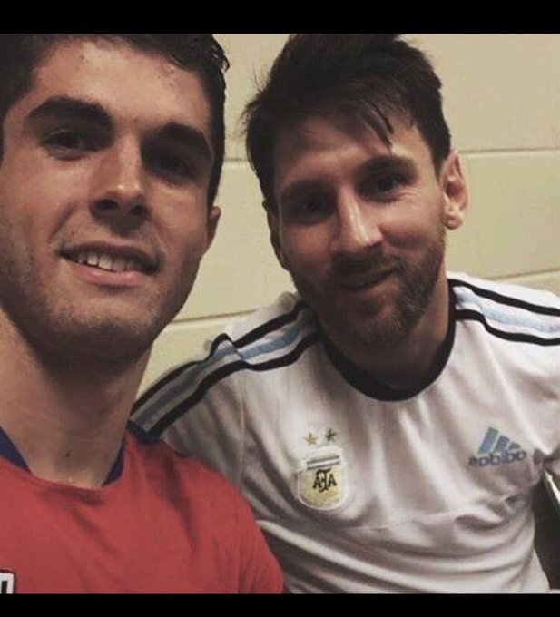 普利西奇：我17岁在药检时向梅西要合影 当时紧张得没法跟他说话