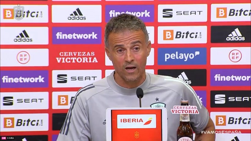 恩里克:对加西亚表现很满意 和记者互不干扰的关系很棒