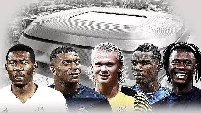 马卡报：除了姆巴佩外，皇马还想在明夏引进哈兰德和博格巴