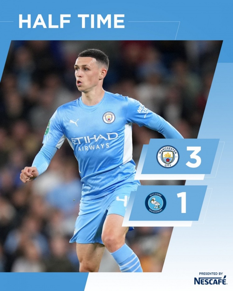 3分钟2球!马赫雷斯破门&福登轰世界波,德布劳内、福登相互传射