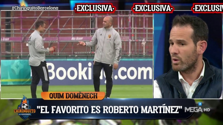 六台记者:巴萨球员喜欢马丁内斯,他可以在欧国联后离开比利时