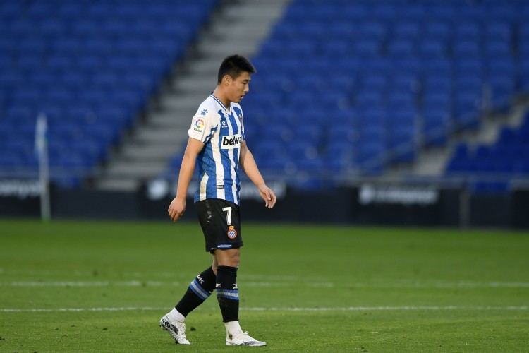 沪媒:虽然西班牙人取得回西甲后的首胜,但武磊却是本场的失败者