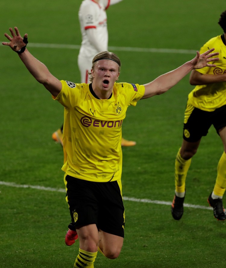 场均1球!哈兰德为多特蒙德出战65场已打进65粒进球